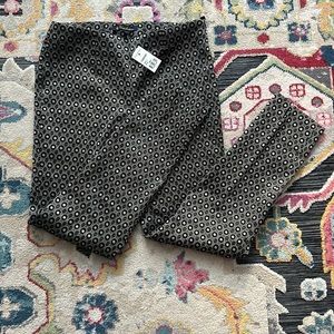 Brooks Brothers Women’s Black & Silver Dress Pants NWT